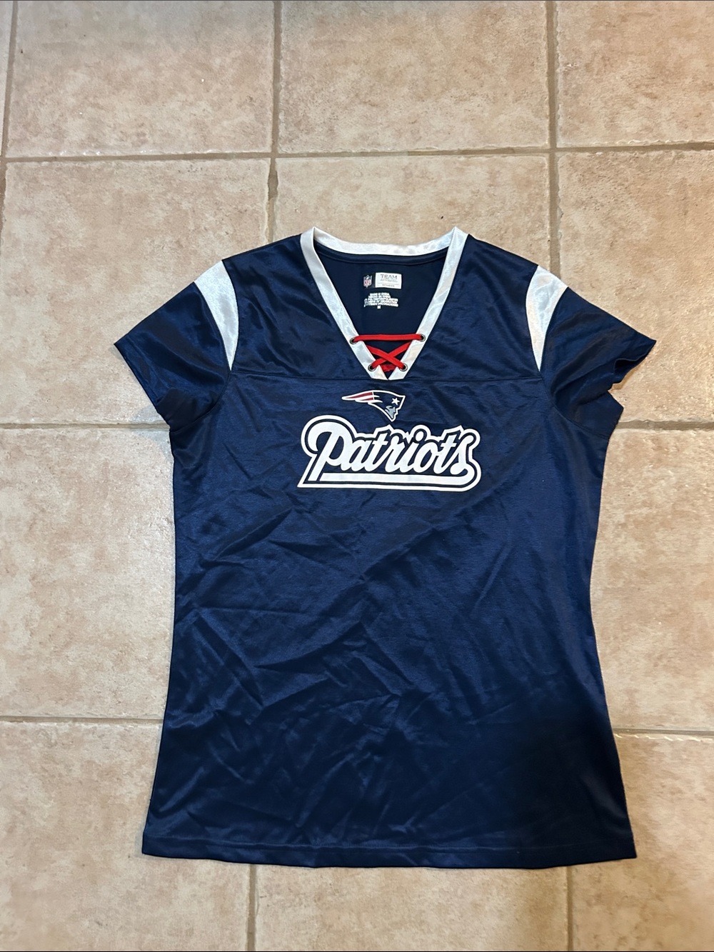 NFL Women's Patriots V-Neck Jersey